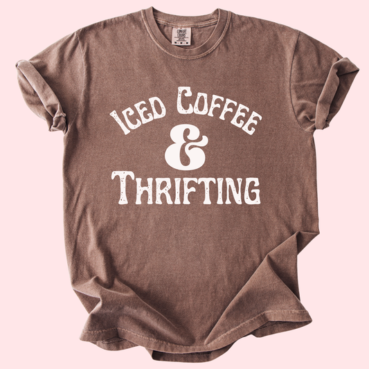 Iced Coffee & Thrifting Tee