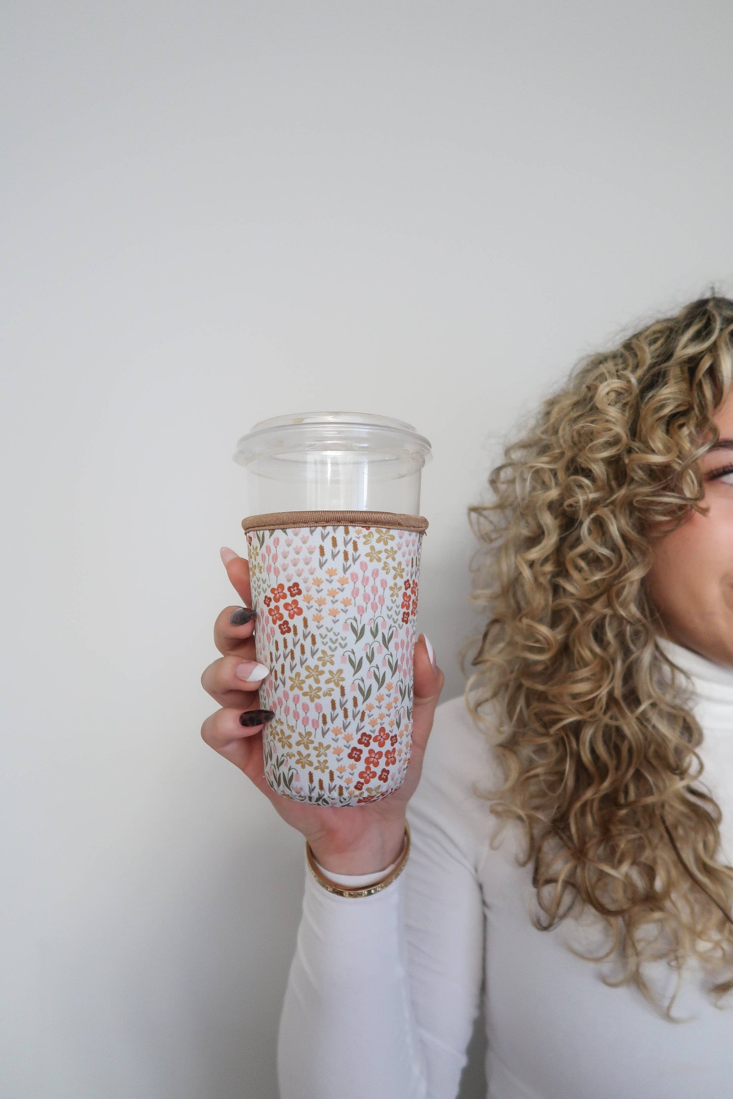 Iced Coffee Drink Sleeve, Beverage Cup Sleeve