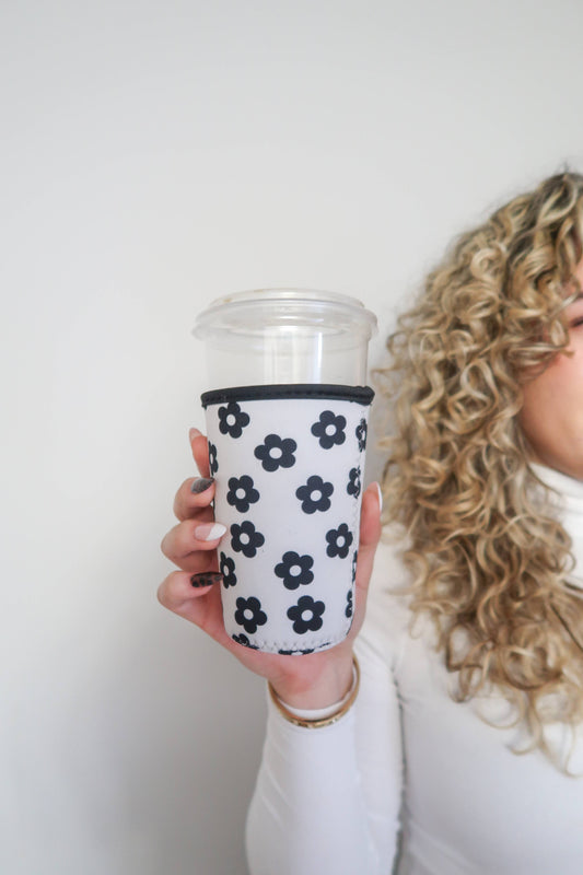 Iced Coffee Drink Sleeve, Beverage Cup Sleeve