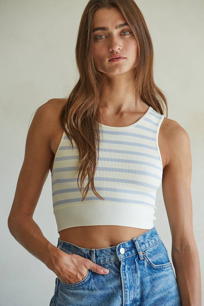 USA Striped Racerback Brami