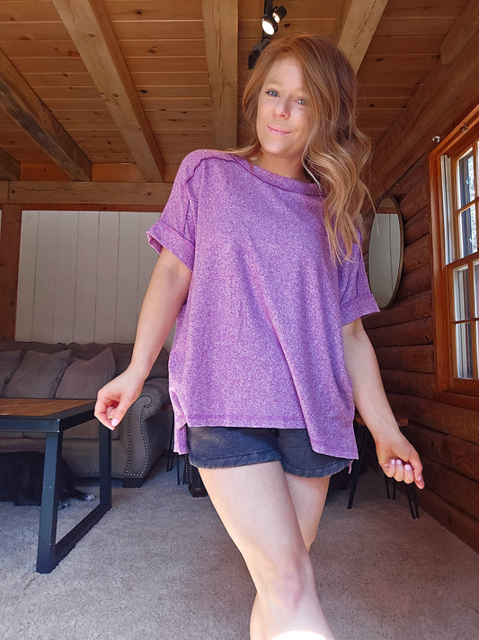 The Softest Oversized Shirt Ever Top (2 COLORS)