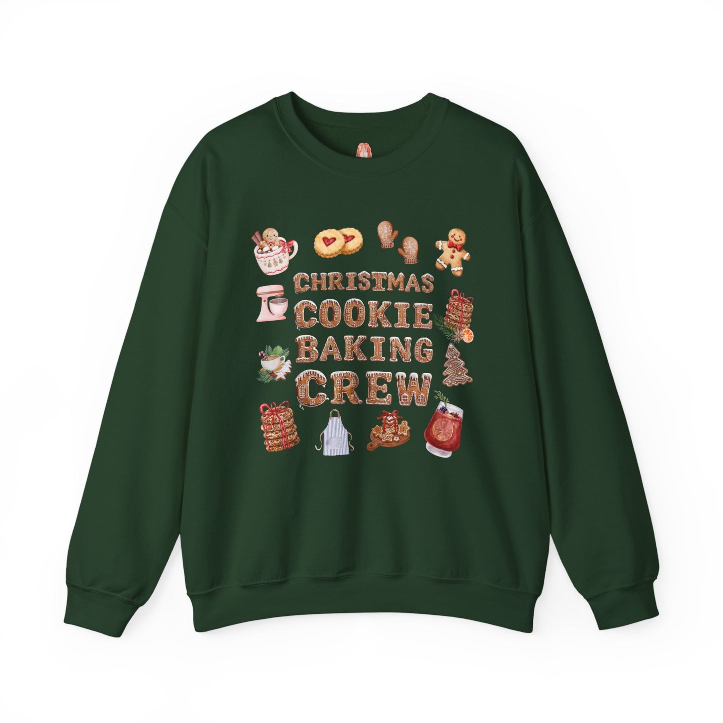 Christmas Cookie Baking Crew Sweatshirt [GILDAN]