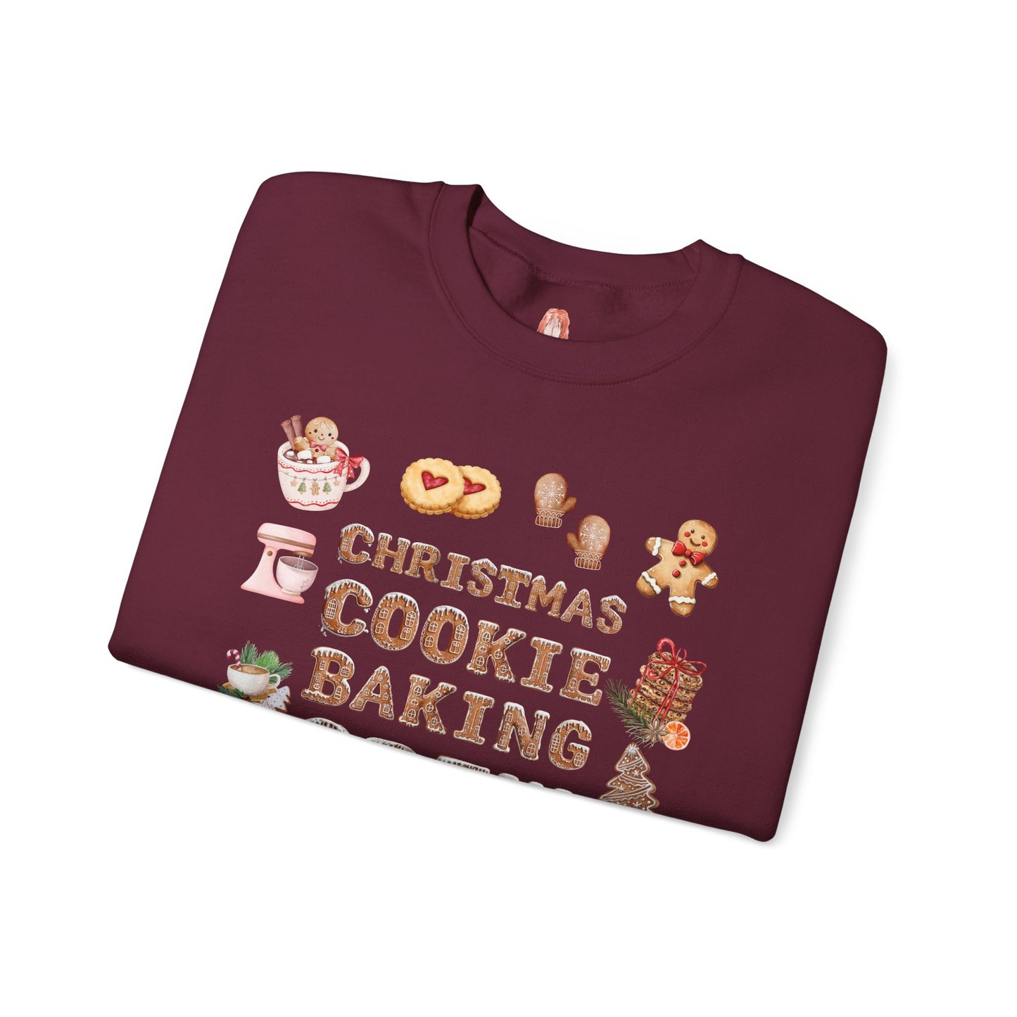 Christmas Cookie Baking Crew Sweatshirt [GILDAN]