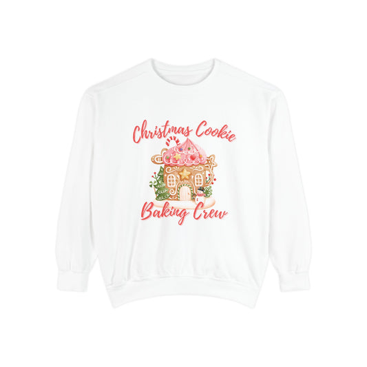 Christmas Cookie Baking Crew Sweatshirt [COMFORT COLORS]