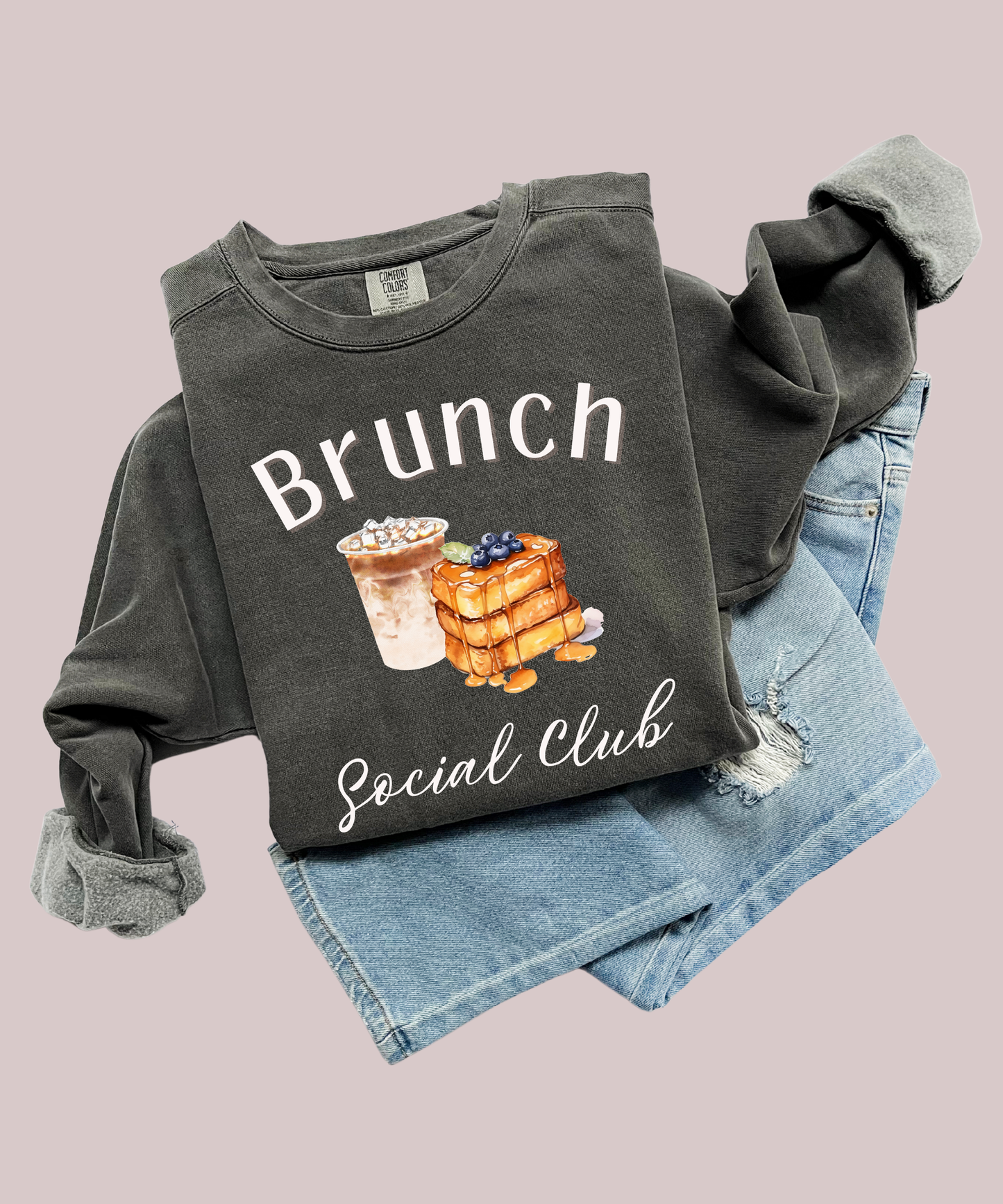 Iced Coffee Brunch Social Club Sweatshirt