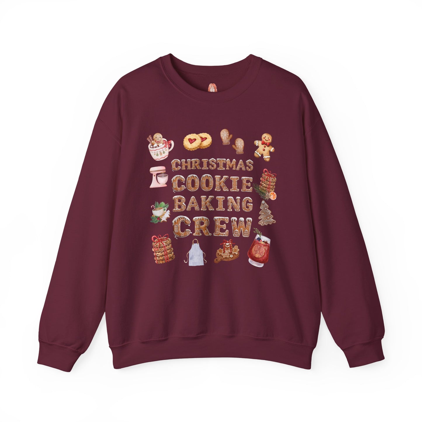 Christmas Cookie Baking Crew Sweatshirt [GILDAN]