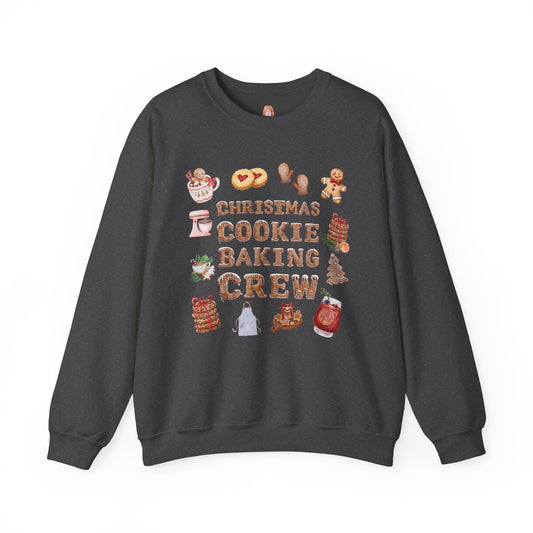 Christmas Cookie Baking Crew Sweatshirt [GILDAN]