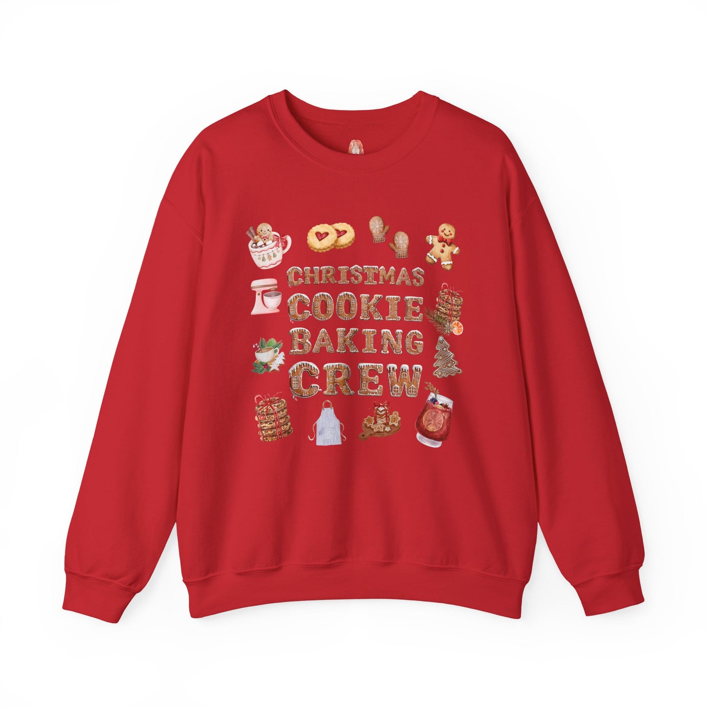 Christmas Cookie Baking Crew Sweatshirt [GILDAN]