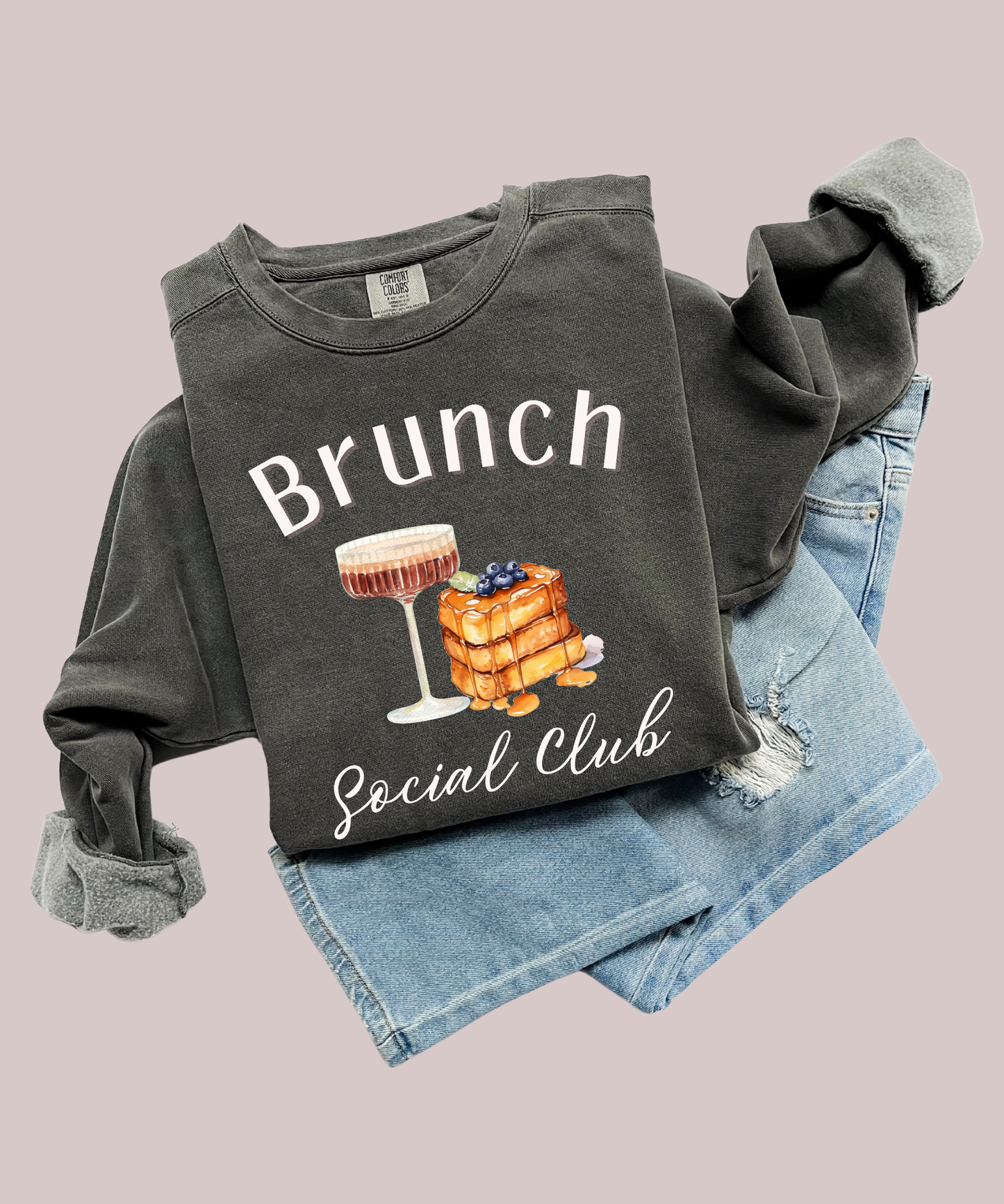 Coffee Martini Brunch Social Club Sweatshirt