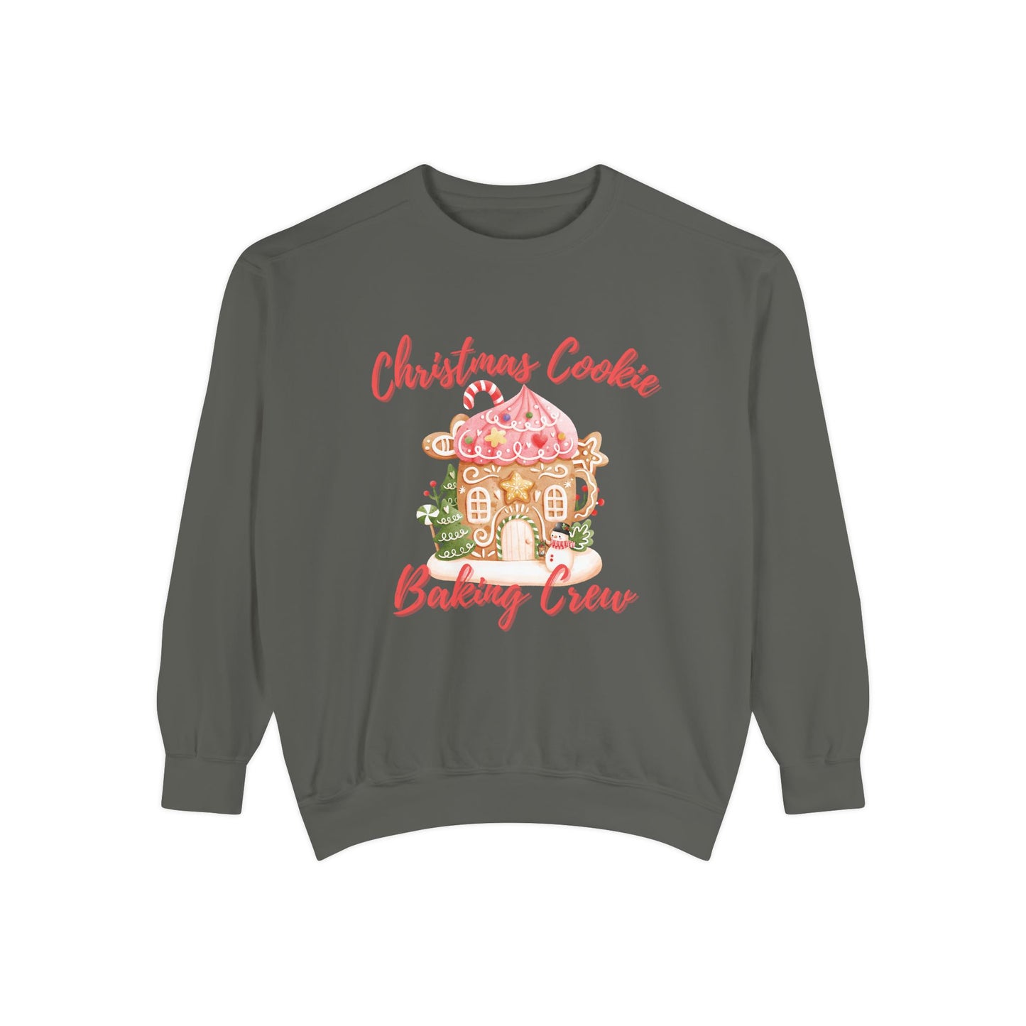 Christmas Cookie Baking Crew Sweatshirt [COMFORT COLORS]