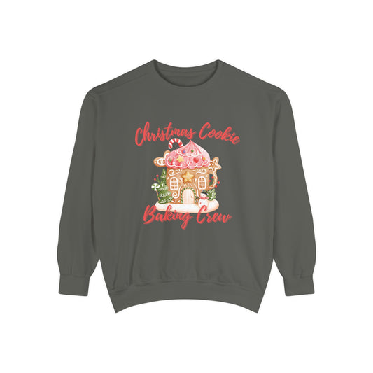 Christmas Cookie Baking Crew Sweatshirt [COMFORT COLORS]
