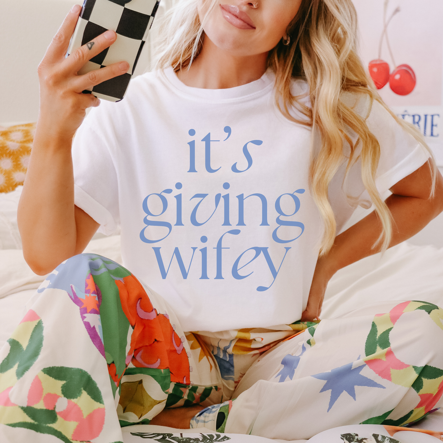 It’s Giving Wifey Comfort Colors Tee