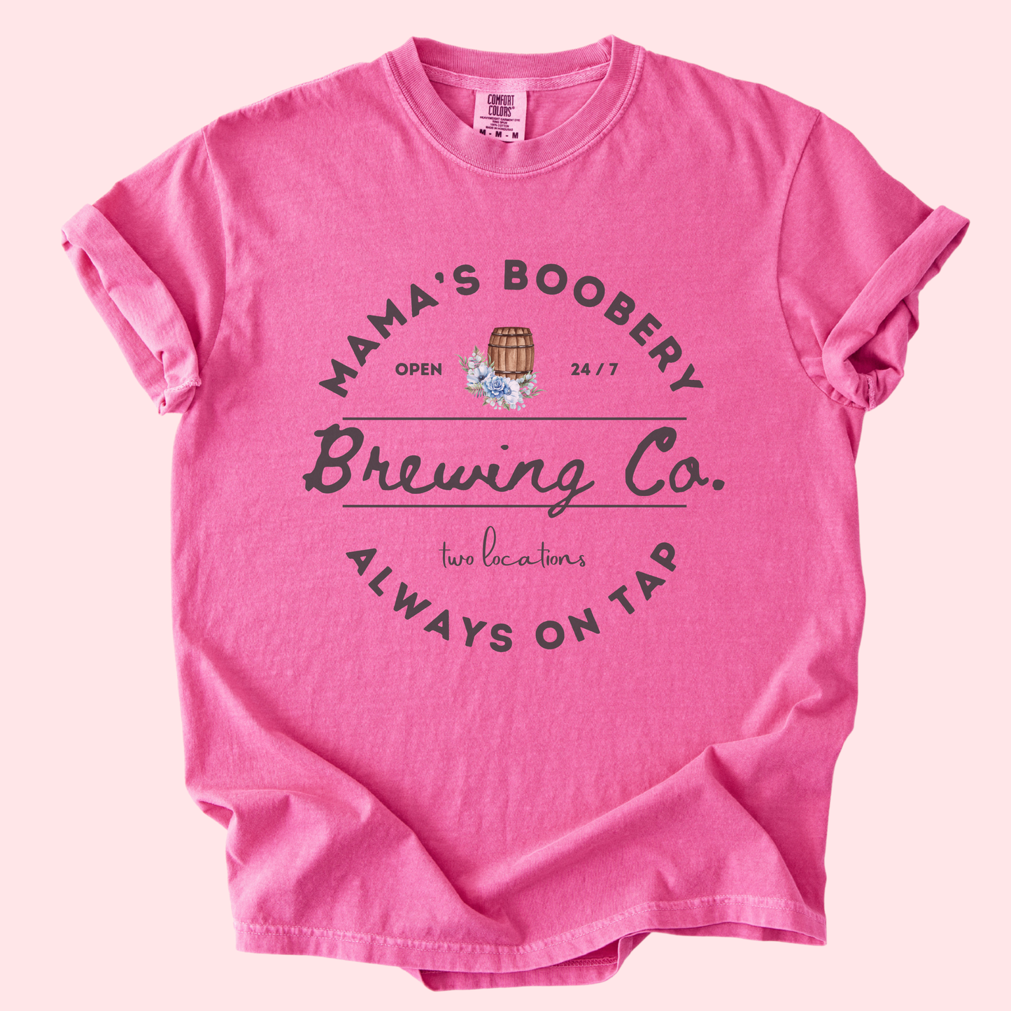 Mama's Boobery Brewing Co. Tee