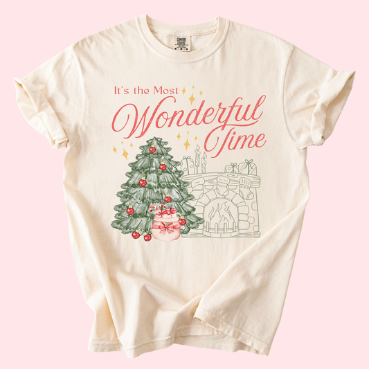 Wonderful Time Christmas Tee