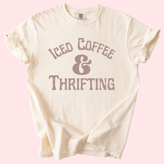 Iced Coffee & Thrifting Tee