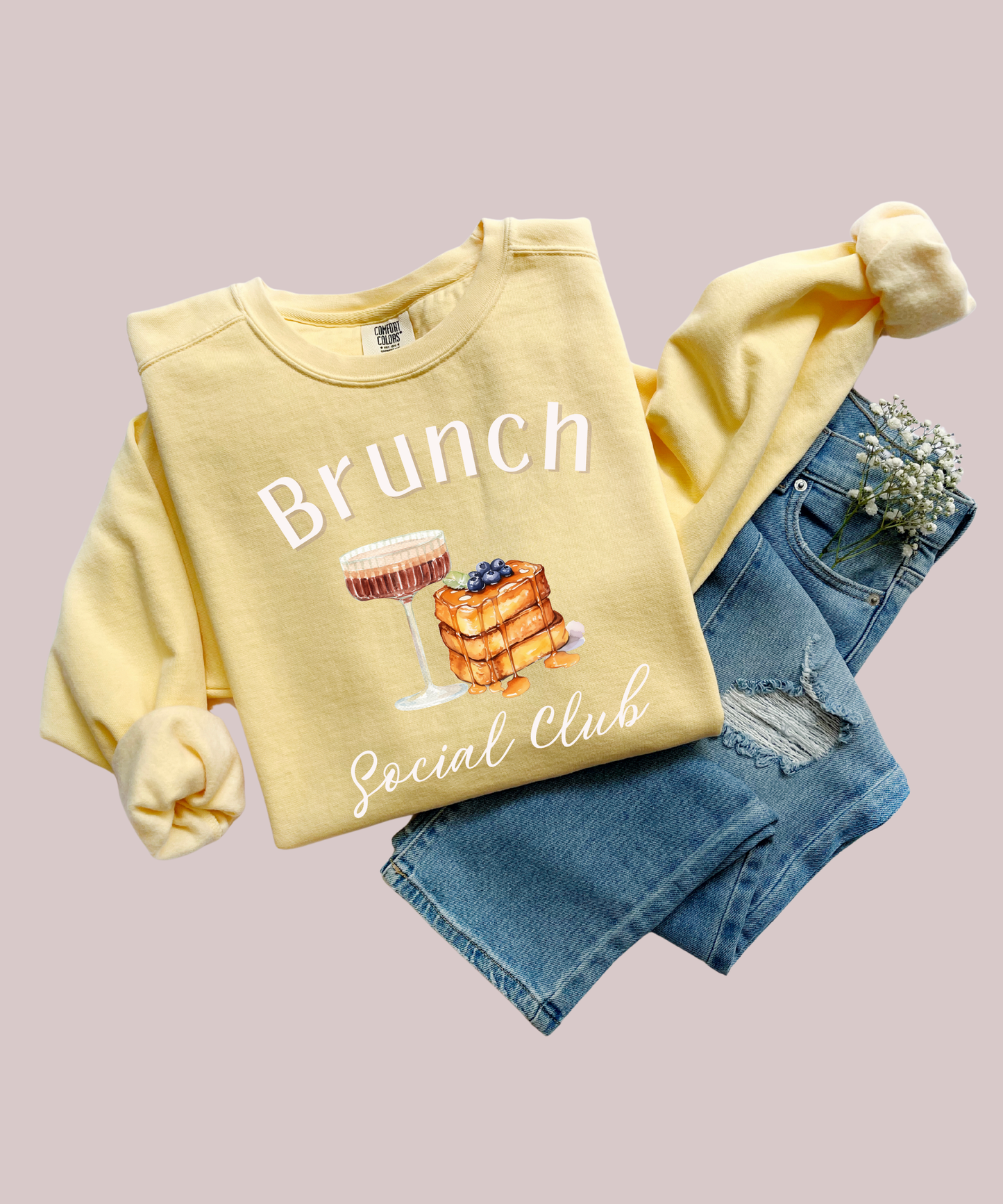 Coffee Martini Brunch Social Club Sweatshirt