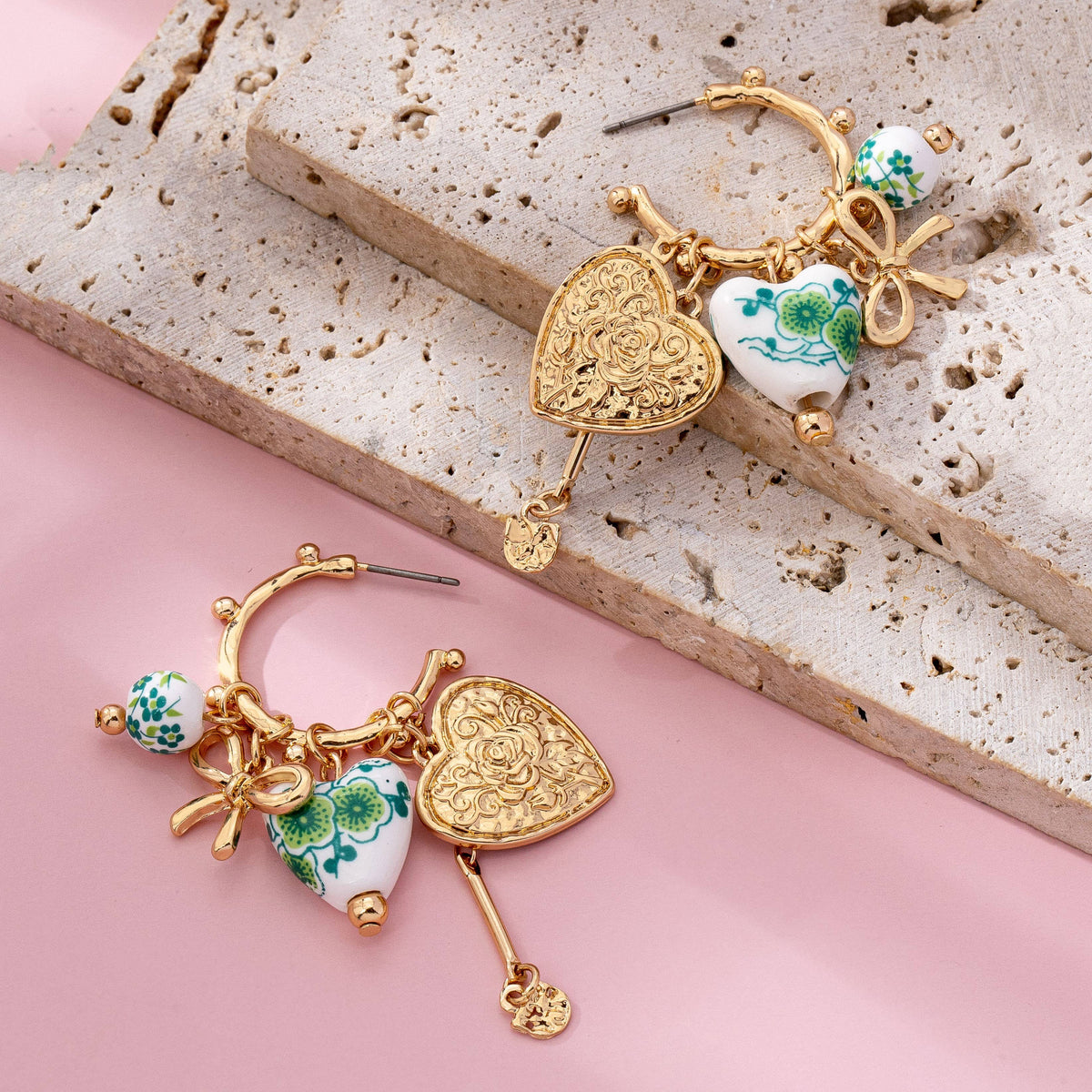 Stacie Charm Earrings