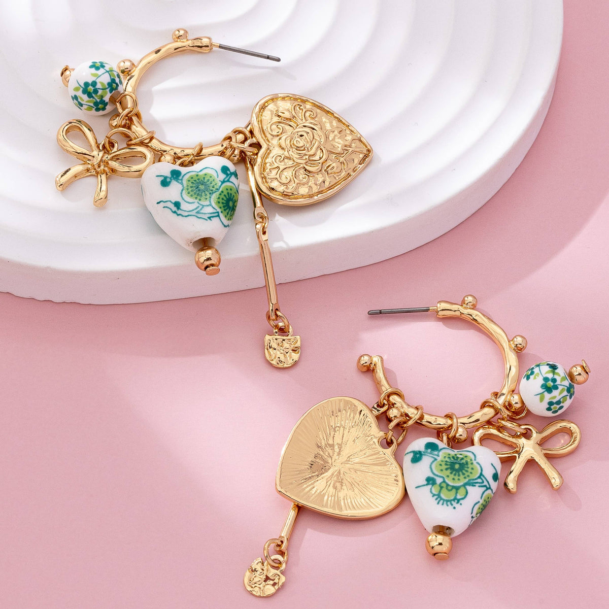 Stacie Charm Earrings