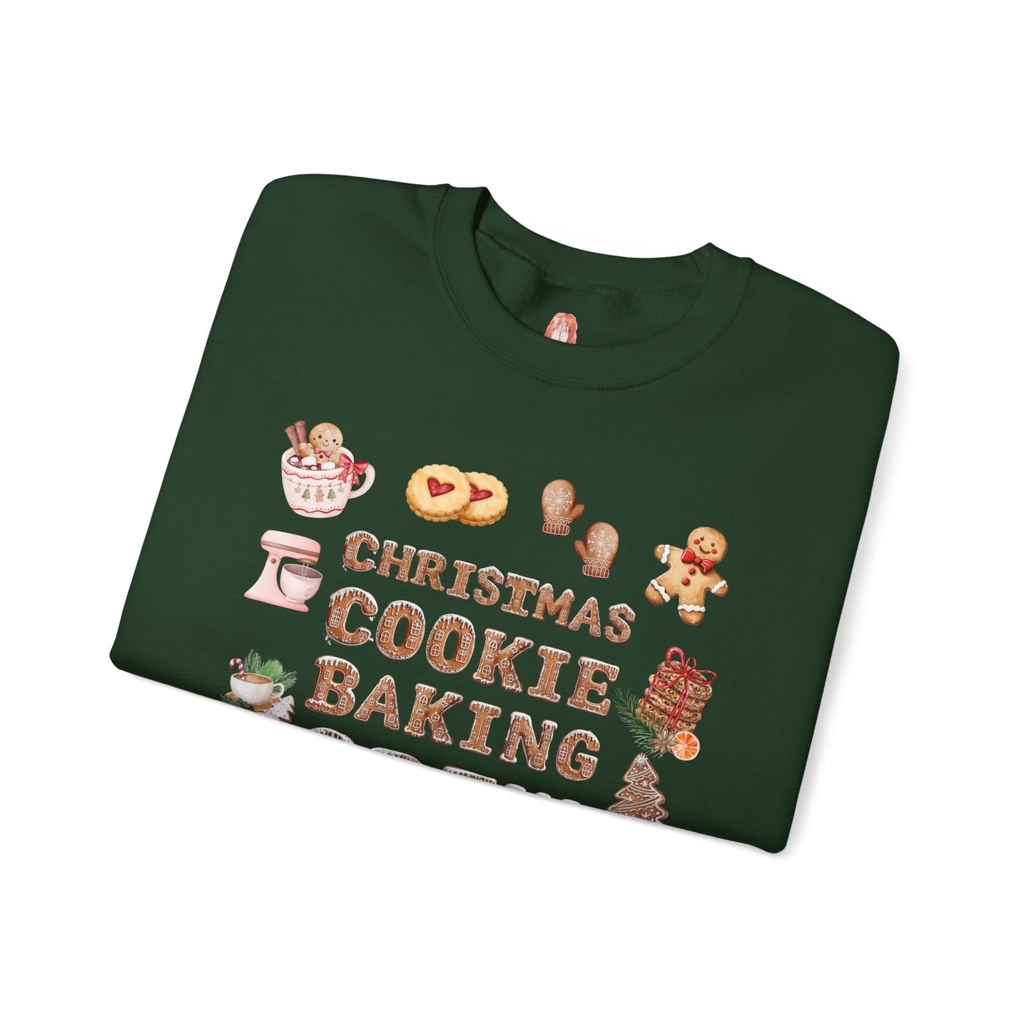 Christmas Cookie Baking Crew Sweatshirt [GILDAN]