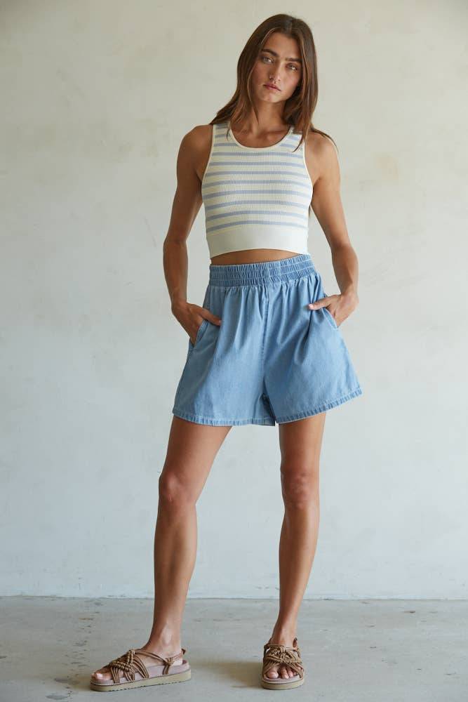 USA Striped Racerback Brami