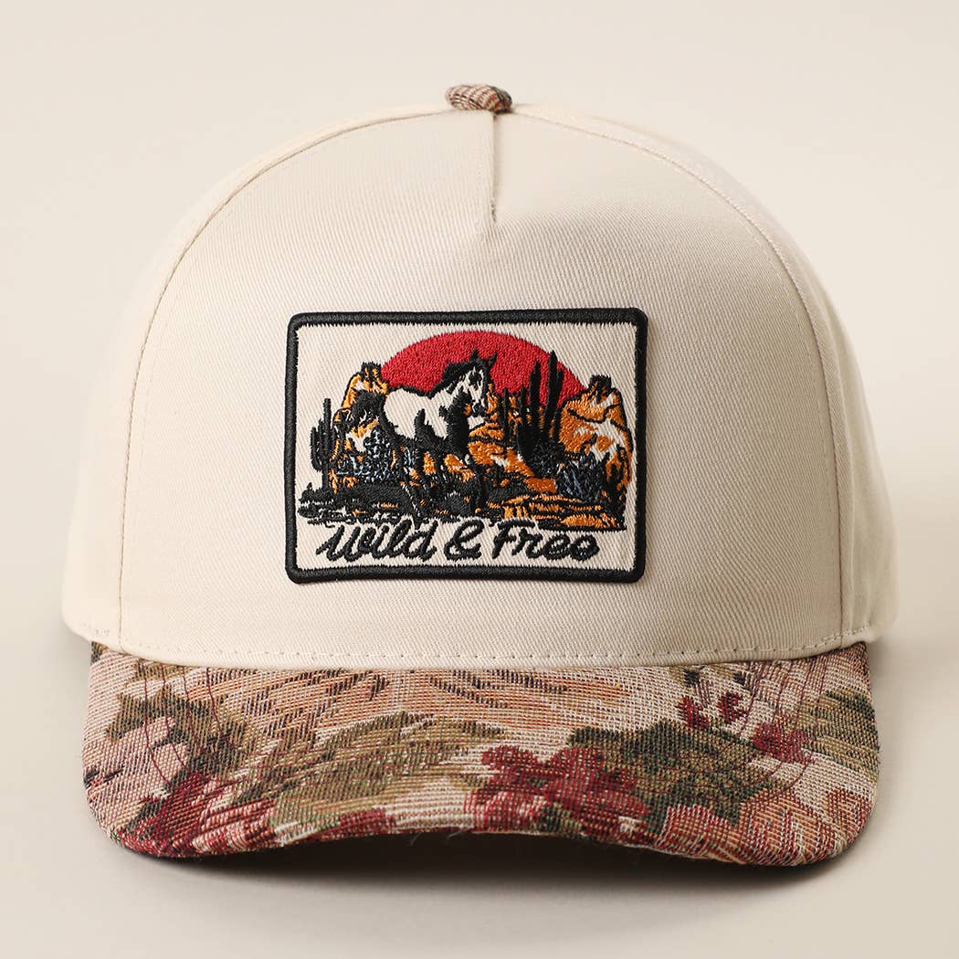 WILD & FREE Baseball Cap