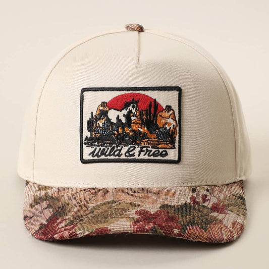 WILD & FREE Baseball Cap