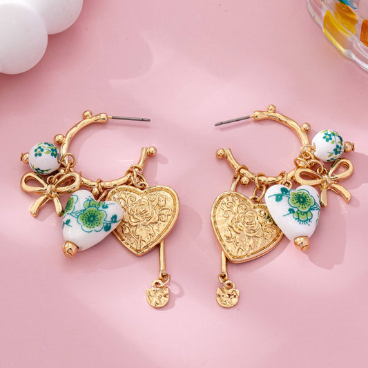 Stacie Charm Earrings
