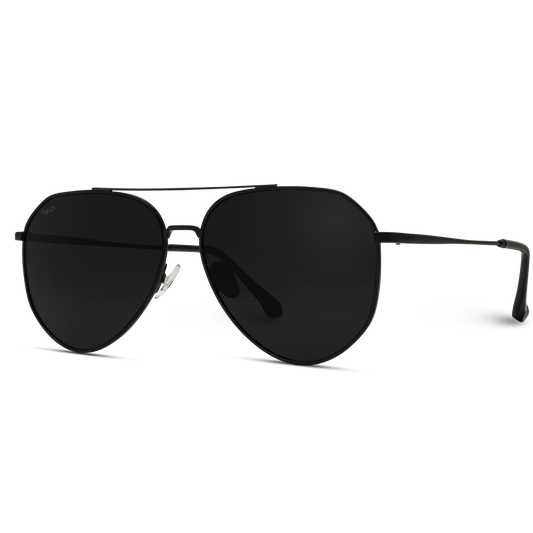 Ramsey - Geometric Polarized Aviators Sunglasses