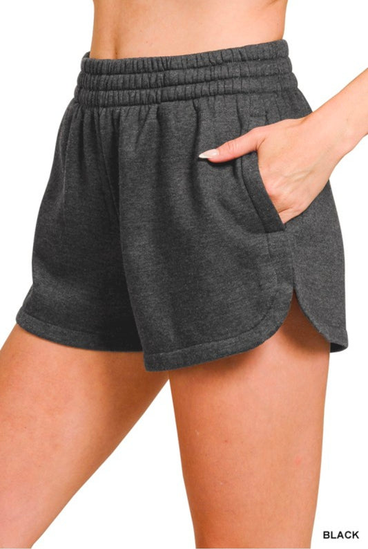 [PRE-ORDER] Acid Washed Dolphin Shorts