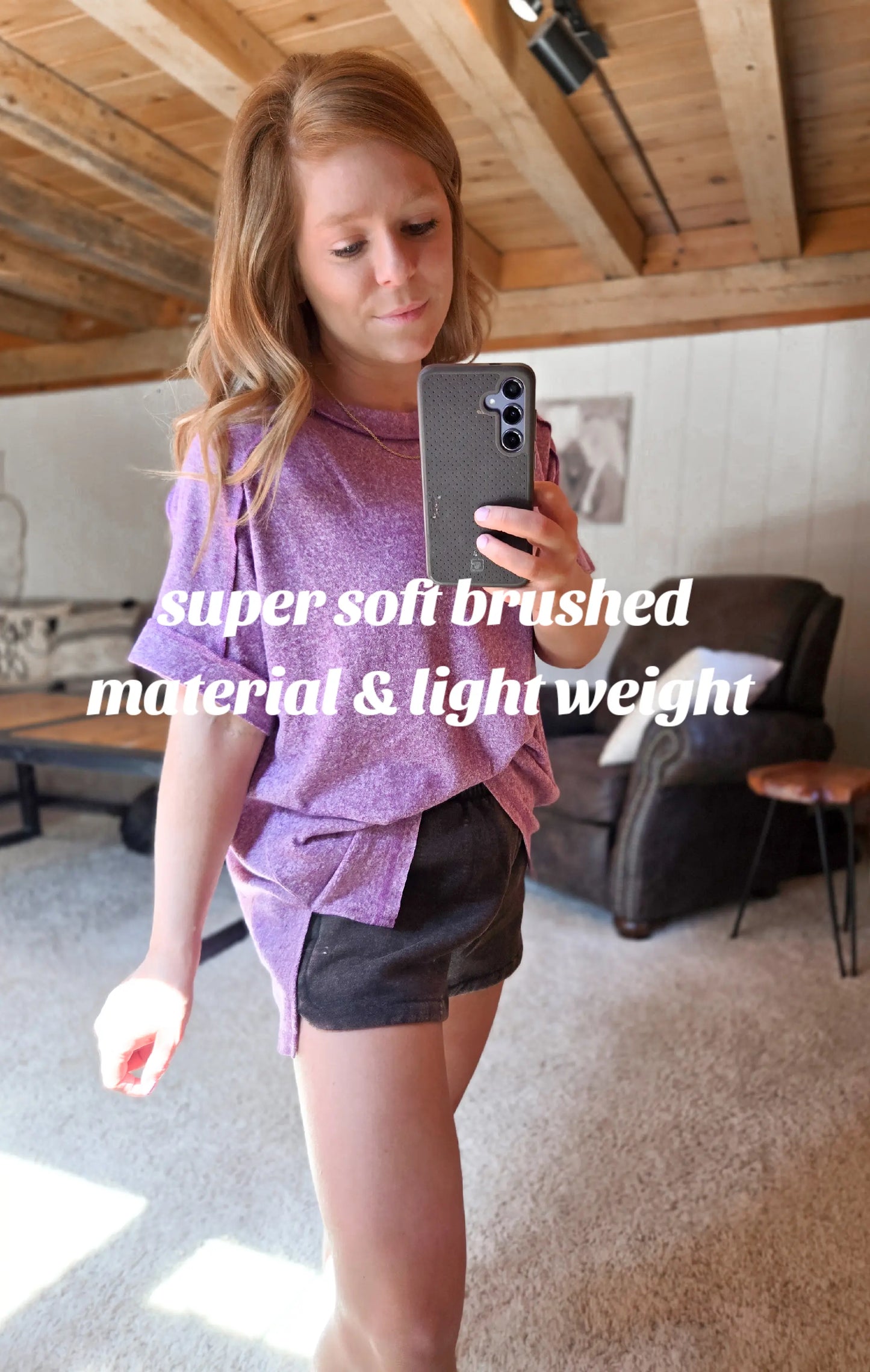 The Softest Oversized Shirt Ever Top (2 COLORS)