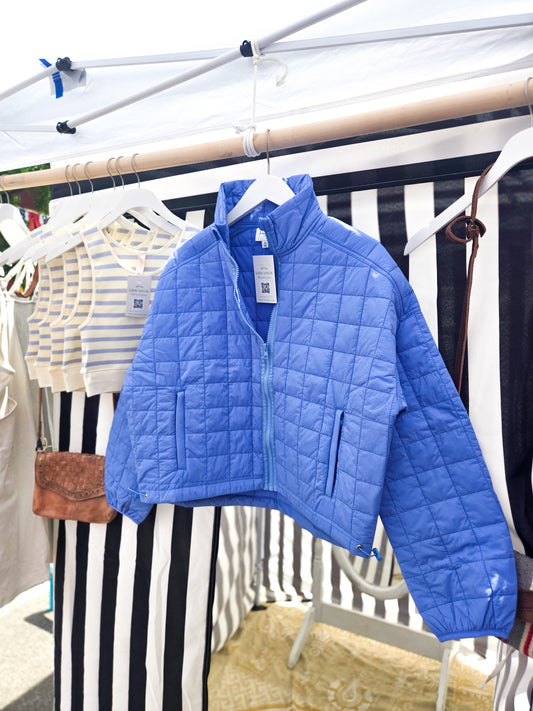 Chilly Summers Night Quilted Puffer Jacket